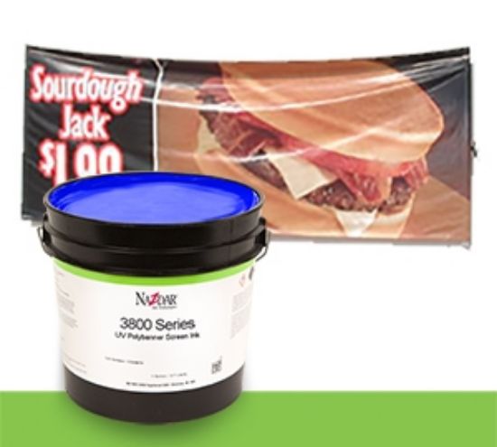 Slika NAZDAR 3800 Series UV Polybanner Screen Inks