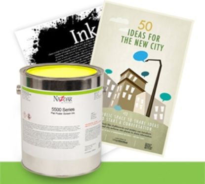 Picture of Nazdar 5500 Series SV Fluorescent Screen Ink