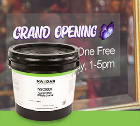 Picture of Nazdar NSC9001 UV Roller Coat Exterior Clear