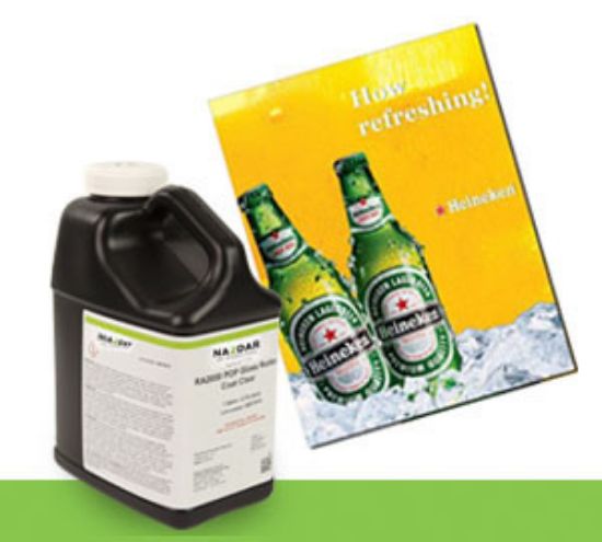 Slika Nazdar Nazkote RA2000 UV POP Gloss Roller Coat Clear