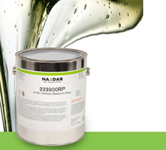Picture of Nazdar 223900RP 2-Part Urethane Overprint Clear